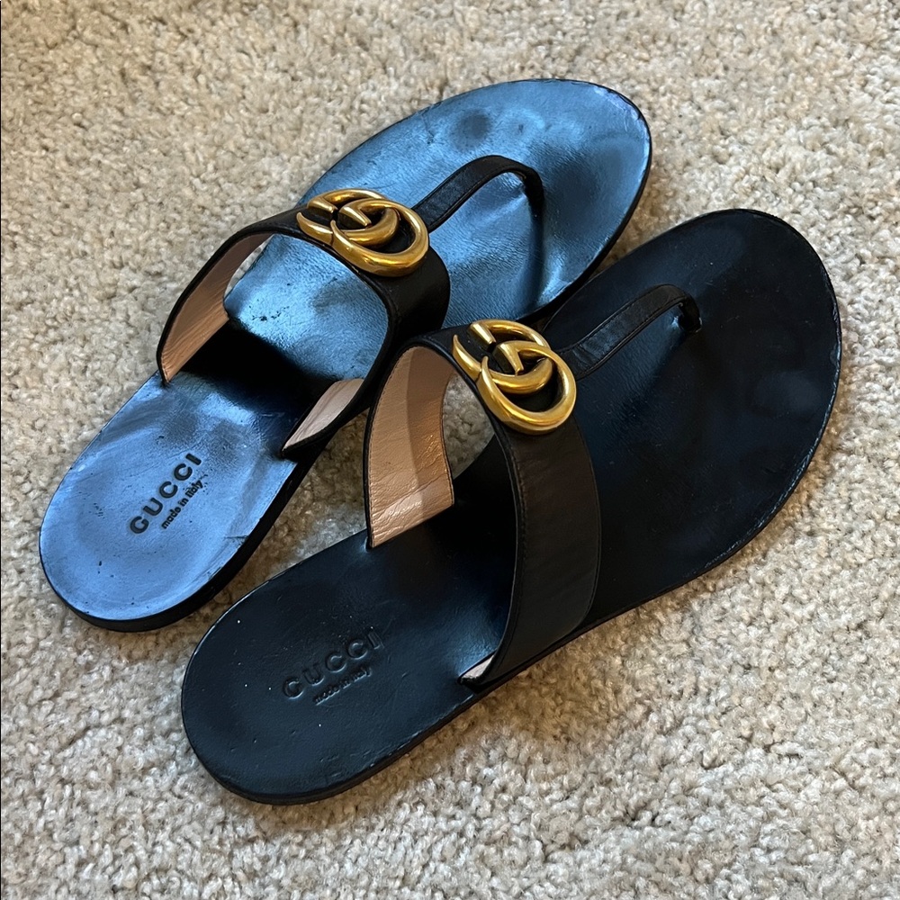 Gucci Sandals Sz 38.5 - Picture 2 of 6
